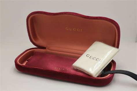 gucci glasess case|Gucci eyeglass case for women.